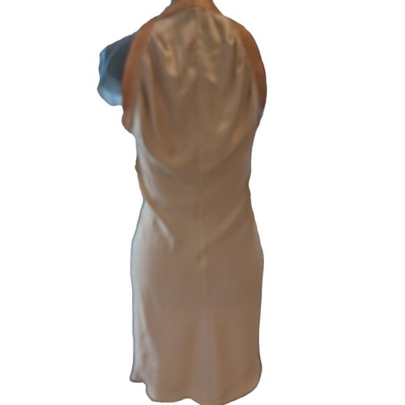 Lou de Beaurelard silk and leather dress - Picture 9 of 9